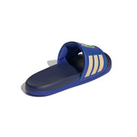 adidas Adilette Italy Slides Dark Blue Gold
