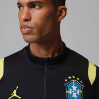 Nike Brazilië x Jordan Academy Pro Trainingspak 2026-2028 Zwart Geel Mintgroen