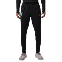 Nike Brésil x Jordan Strike Pantalon d'Entraînement 2026-2028 Noir Jaune Vert Menthe