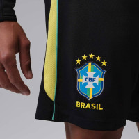 Nike Brazil x Jordan Academy Pro Training Short 2026-2028 Black Yellow Mint Green