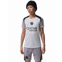 Nike Paris Saint-Germain x Jordan Strike Trainingsset 2025-2026 Kids Donkergrijs Wit Zwart