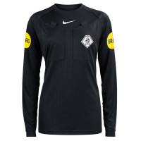 Nike KNVB Scheidsrechterstenue 2026-2028 Lange Mouwen Dames Zwart Wit