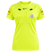 Nike KNVB Scheidsrechterstenue 2026-2028 Dames Neon Geel Zwart
