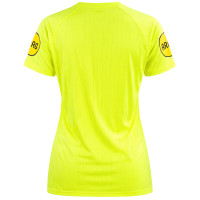Nike KNVB Scheidsrechterstenue 2026-2028 Dames Neon Geel Zwart