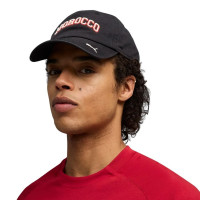 PUMA Maroc Casquette Culture 2026-2028 Noir Rouge Blanc