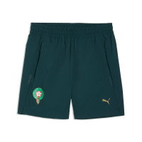 PUMA Morocco Pumatech Short 2026-2028 Dark Green Gold