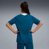 PUMA Portugal Trainingsset 2026-2028 Kids Blauwgroen Wit