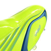 adidas F50 Tunit Elite Gras Football Boots (FG) Lucid Lemon Blue