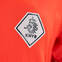 Nike KNVB Scheidsrechtersshirt 2026-2028 Lange Mouwen Dames Felrood Zwart