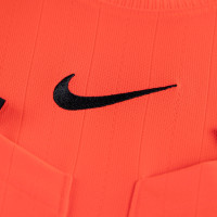 Nike KNVB Scheidsrechtersshirt 2026-2028 Lange Mouwen Dames Felrood Zwart