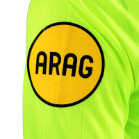 Nike KNVB Referee Shirt 2026-2028 Long Sleeve Women Neon Yellow Black