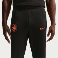 Nike Netherlands Strike Full-Zip Tracksuit 2026-2028 Black Orange