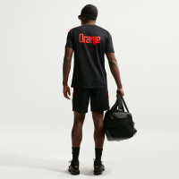 Nike Netherlands Strike Training Shirt 2026-2028 Black Orange