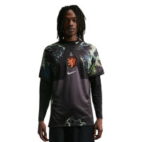 Nike Nederland Keepersshirt 2026-2028 Zwart Grijs Wit