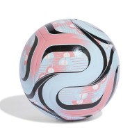 adidas België Club Football Size 5 Light Blue Pink Black
