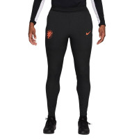 Nike Netherlands Strike Elite Tracksuit 1/4-Zip 2026-2028 Black Orange