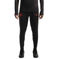 Nike Netherlands Strike Tracksuit 1/4-Zip 2026-2028 Black Orange