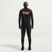 Nike Netherlands Strike Tracksuit 1/4-Zip 2026-2028 Black Orange