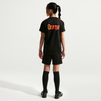 Nike Netherlands Strike Training Shirt 2026-2028 Kids Black Orange