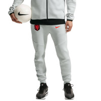 Nike Nederland Tech Fleece Joggingbroek 2026-2028 Lichtgrijs Zwart Feloranje