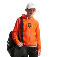 Nike Nederland Club Sportswear Trainingspak Hooded 2026-2028 Kids Oranje Zwart