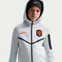 Nike Netherlands Tech Fleece Vest 2026-2028 Kids Light Grey Black Bright Orange