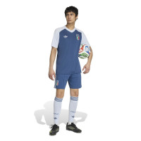 adidas Italië Pre-Match Trainingsshirt 2026-2028 Blauw Wit