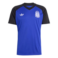 adidas Argentinië Pre-Match Trainingsshirt 2026-2028 Blauw Zwart Wit