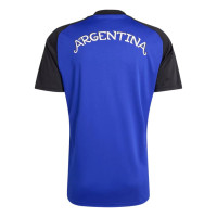 adidas Argentinië Pre-Match Trainingsshirt 2026-2028 Blauw Zwart Wit