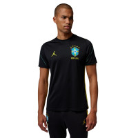 Nike Brazil x Jordan Training Set 2026-2028 Black Yellow Mint Green
