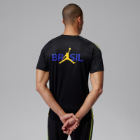 Nike Brazil x Jordan Strike Training Shirt 2026-2028 Black Yellow Green Blue