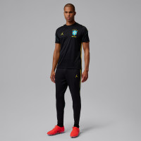 Nike Brazil x Jordan Strike Training Shirt 2026-2028 Black Yellow Green Blue