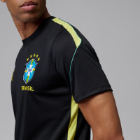 Nike Brazil x Jordan Strike Training Shirt 2026-2028 Black Yellow Green Blue