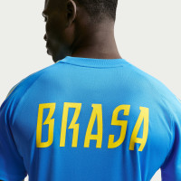 Nike Brazilië Strike Trainingsset 2026-2028 Blauw Turquoise Geel