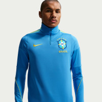 Nike Brazilië Strike Trainingspak 1/4-Zip 2026-2028 Blauw Turquoise Geel