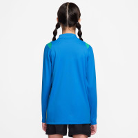 Nike Brazil Academy Pro 1/4-Zip Tracksuit 2026-2028 Kids Blue Green Yellow