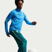 Nike Brazilië Academy Pro Trainingsbroek 2026-2028 Turquoise Lichtgroen Geel