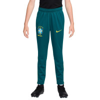 Nike Brazil Academy Pro 1/4-Zip Tracksuit 2026-2028 Kids Blue Green Yellow
