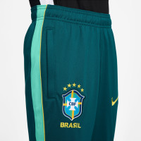 Nike Brazil Academy Pro 1/4-Zip Tracksuit 2026-2028 Kids Blue Green Yellow