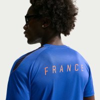 Nike Frankrijk Strike Trainingsset 2026-2028 Blauw Brons