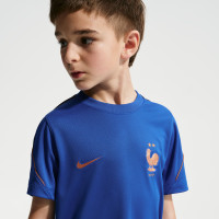 Nike Frankrijk Strike Trainingsset 2026-2028 Kids Blauw Brons