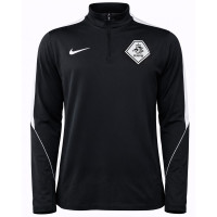 Nike KNVB Scheidsrechters Trainingspak 1/4-Zip 2026-2028 Zwart Wit