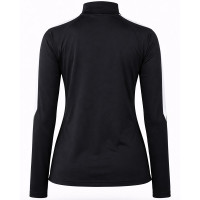 Nike KNVB Scheidsrechters Trainingspak 1/4-Zip 2026-2028 Dames Zwart Wit