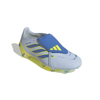 adidas Predator Pro FT Gras Voetbalschoenen (FG) Lichtblauw Blauw Geel
