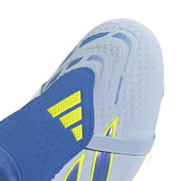 adidas Predator Pro FT Gras Voetbalschoenen (FG) Lichtblauw Blauw Geel