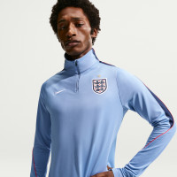 Nike England Strike Tracksuit 1/4-Zip 2026-2028 Dark Blue White Red