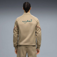 PUMA Morocco KING Anthem Training Jacket 2026-2028 Beige Red Green