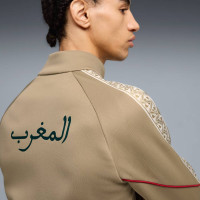 PUMA Morocco KING Anthem Training Jacket 2026-2028 Beige Red Green