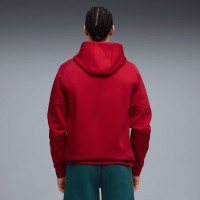 PUMA Marokko Pumatech Trainingspak Hooded 2026-2028 Rood Donkergroen