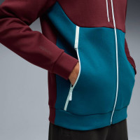 PUMA Portugal Pumatech Hooded Tracksuit 2026-2028 Burgundy Teal White